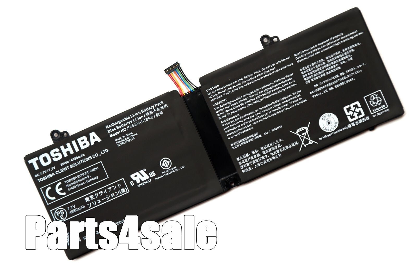 Genuine PA5325U-1BRS Battery for Toshiba Portege X30T-E X30T-E-10Q X30T-E-1DP