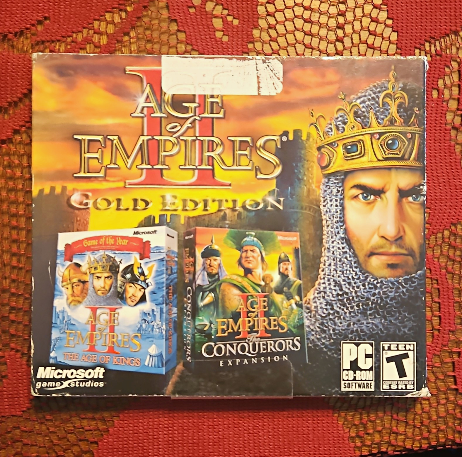 Microsoft Age of Empires II Gold Edition PC CD-ROM Windows English (AOK+TC)