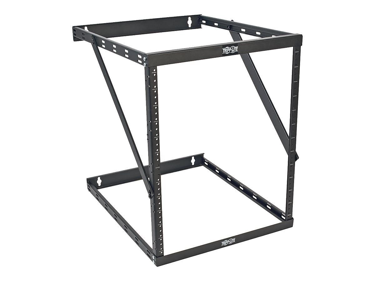 Tripp Lite 8U/12U/22U Expandable Wall-Mount 2-Post 19" x 38.5" x 23.5", Black