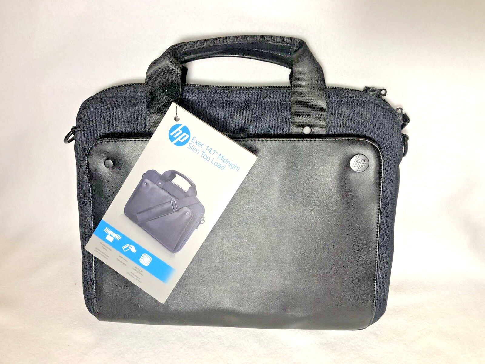 HP Slim Top-Load Computer Carrying Case for 14.1" Laptop with Security Features