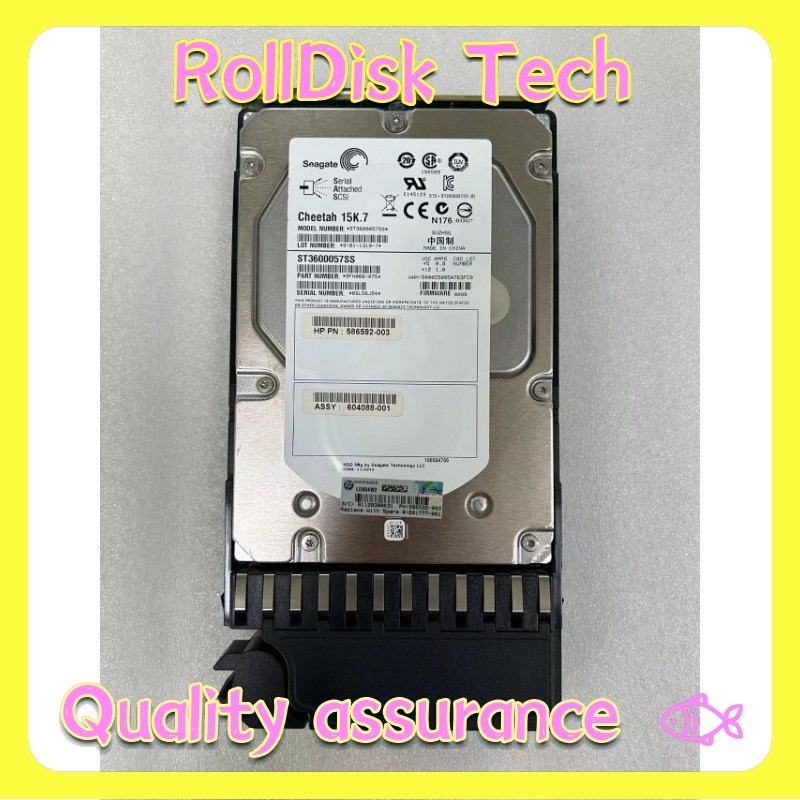 New HP MSA2000 P2000 AP860A 601777-001 600GB SAS 15K 3.5" LFF Hard Drive HDD NEW