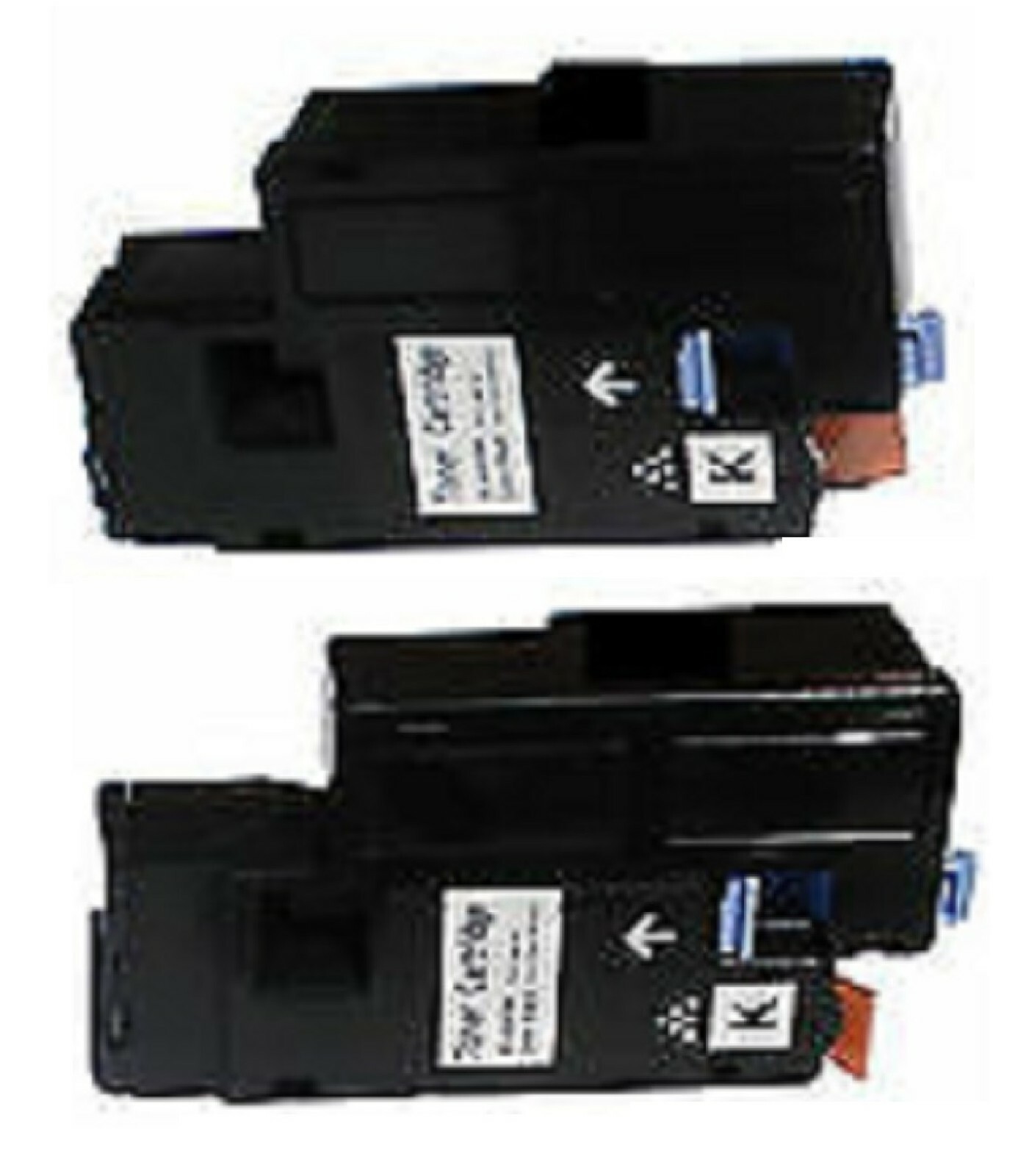 2-Pk/Pack Black Toner for Dell 1250 1250C 1355cn C1760NW C1765NF C1765NFW