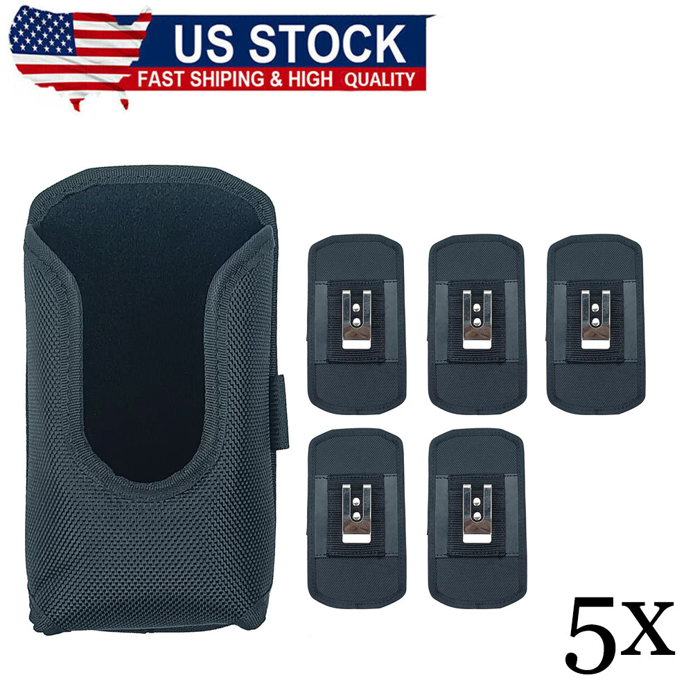 5x US STOCK Nylon Holster Clip Carrying Cover for Zebra TC70 TC72 TC75 TC77 TC51