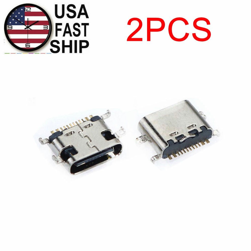 2PCS Charging Port Dock Connector For QunyiCO Y10  10" Tablet
