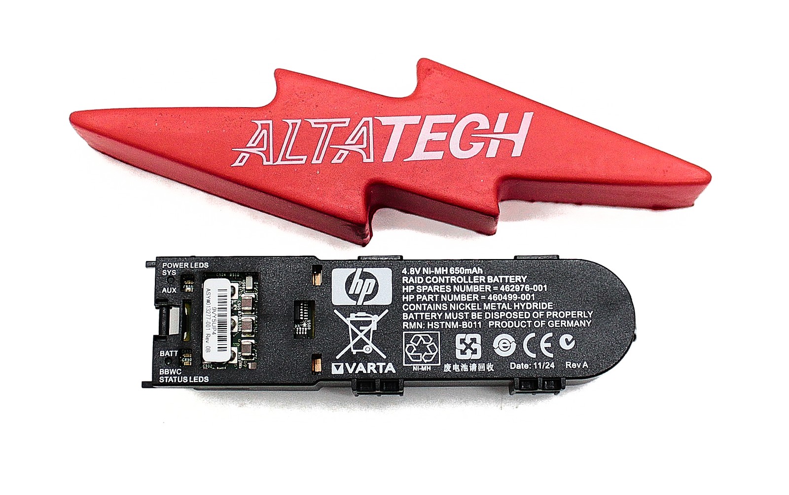 HP 462976-001 4.8V RAID Controller Battery Module with Integrated Charger