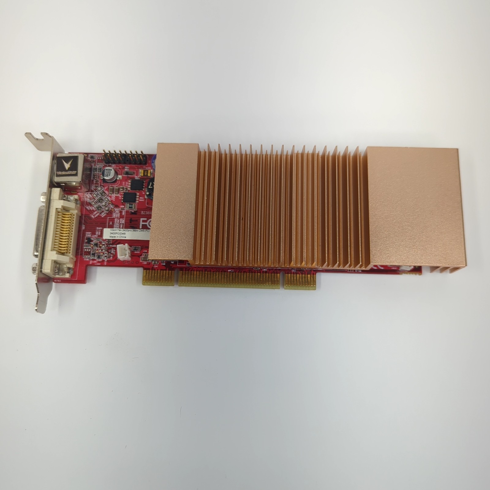 VisionTek HD 2400 Pro 256MB DMS-59 PCI Graphics Card 2400PCIDMS  Untested *READ*