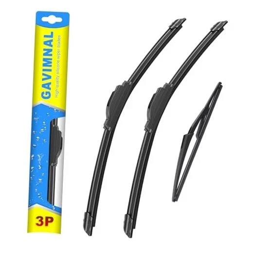  19"+18"+10" Silicone Wiper Blades Replacement For Mini Cooper R50 R53 2005 