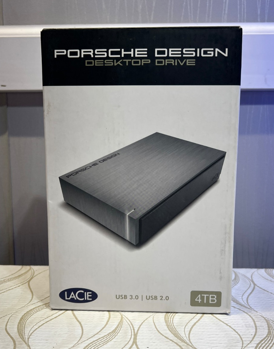 LaCie Porsche Design 4.5TB External Hard Drive USB 3.0 - Works Perfectly