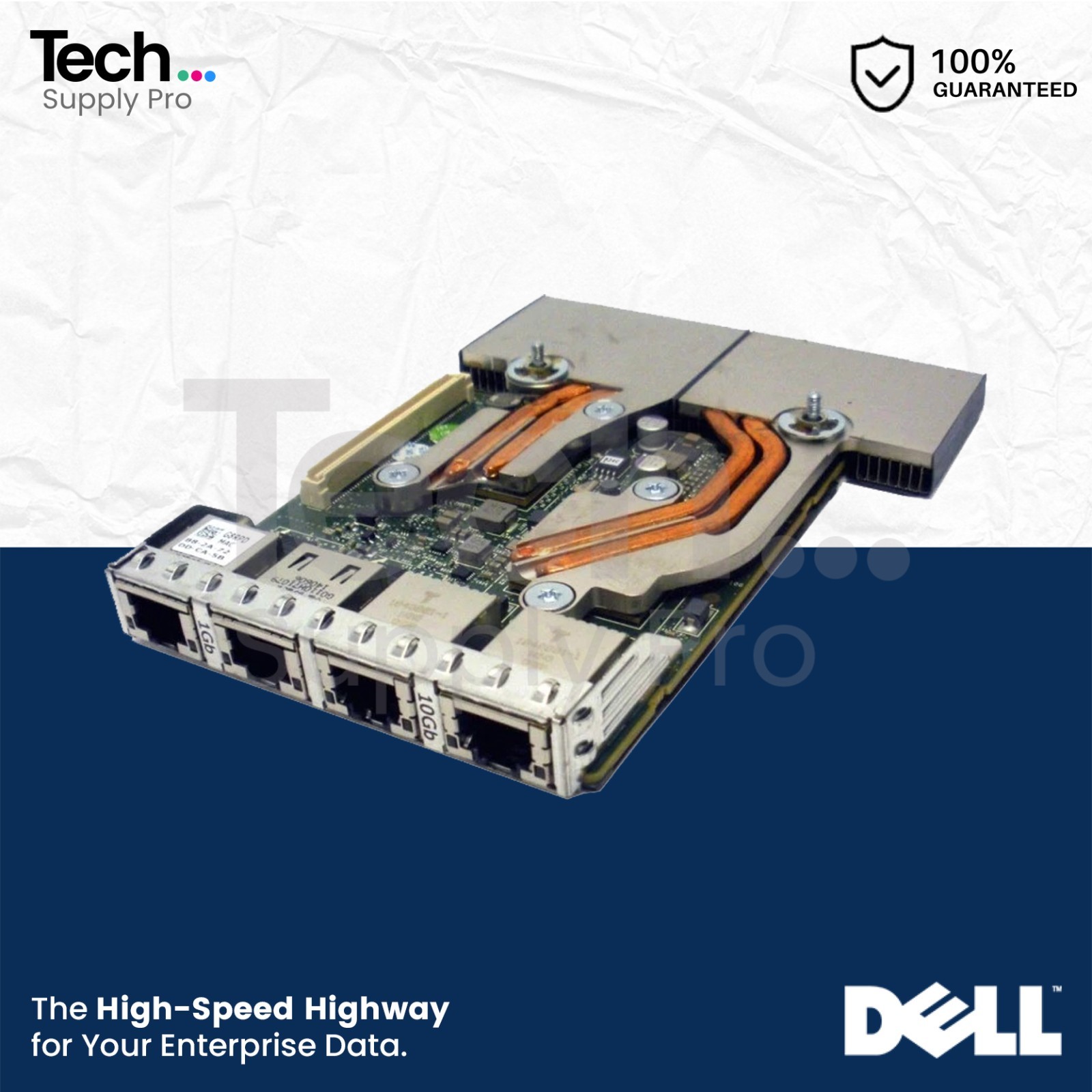 G8RPD Dell 57800 Quad-Port PCIe RJ-45 2x10Gb+2x1Gb Network Daughter Card 0G8RPD