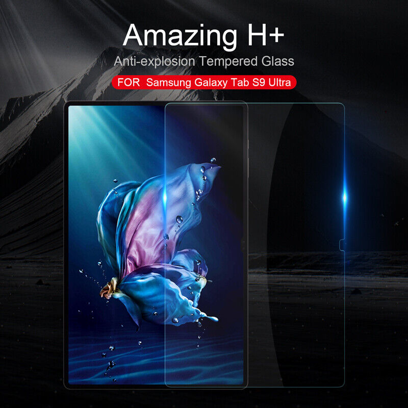 For Samsung Galaxy Tab S9/Ultra /S9+ HD 9H Anti-Explosion Glass Screen Protector