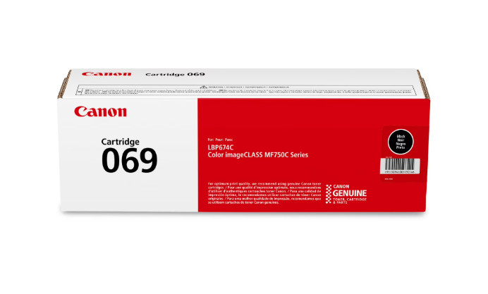 Canon 069 Black Toner Genuine OEM Standard Yield 2100 Pages New