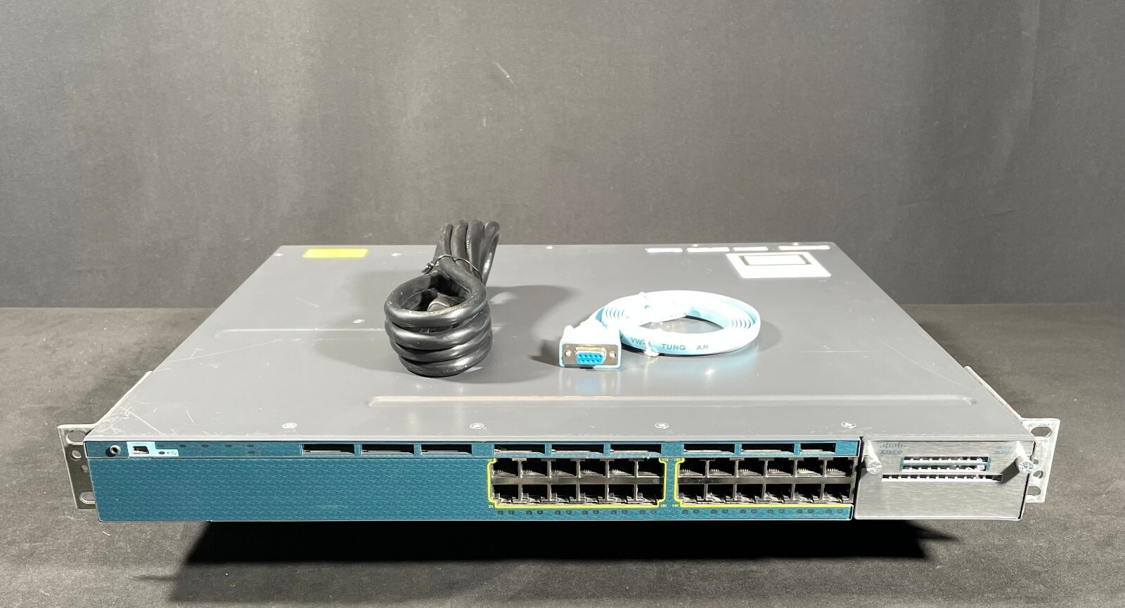 Cisco WS-C3560X-24P-S 24 Port PoE+ Gigabit Switch-Same Day Shipping