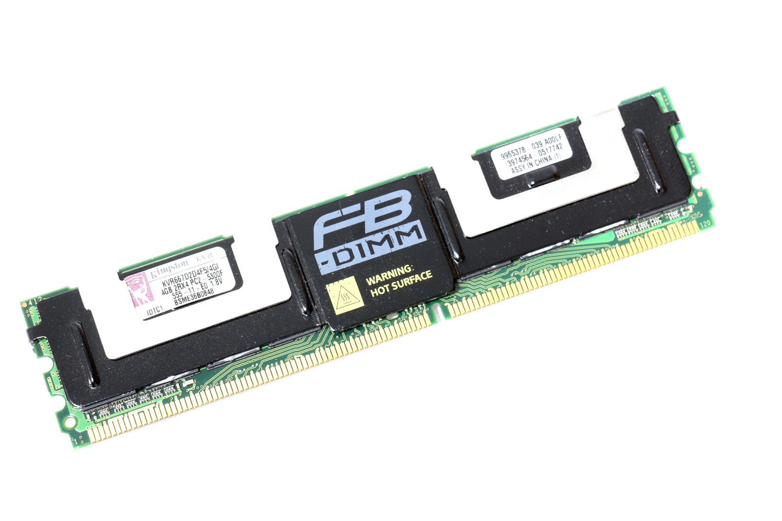 Kingston KVR667D2D4F5/4GI 4GB FB DIMM Server Memory RAM PC2-5300F