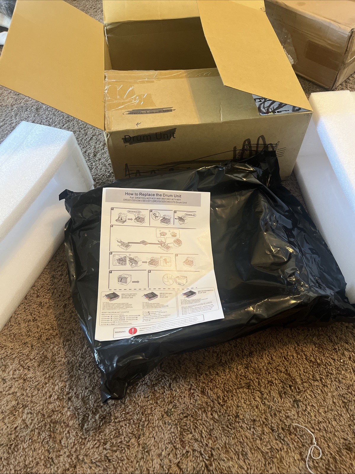 CAINK DR310CL Replacement Drum Unit for Brother Printers - New Sealed