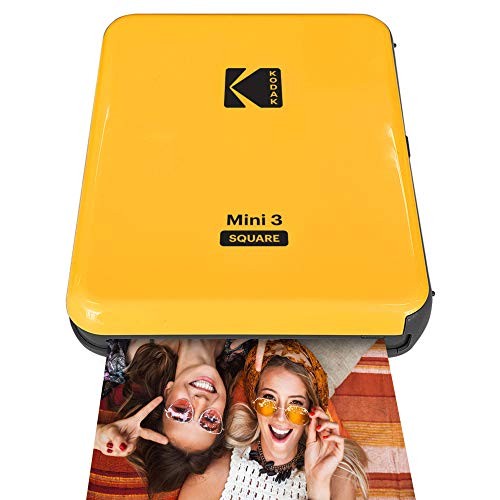 New Mini 3 Square Bluetooth Printer 4PASS P300GGY - KODAK All