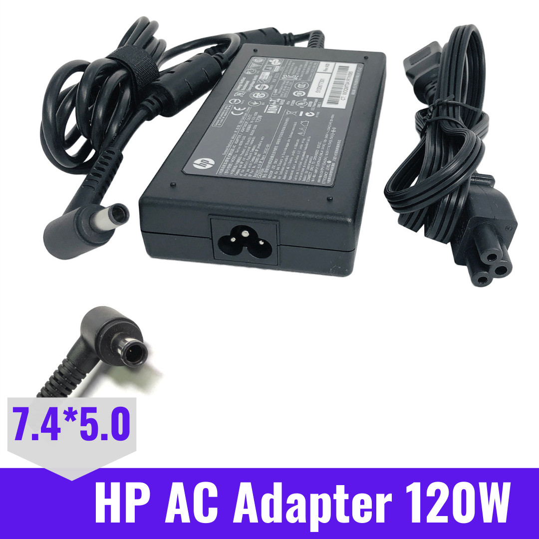 Original HP 120W AC Adapter for Pavilion 23-q214 TouchSmart AIO Desktop PC w/C