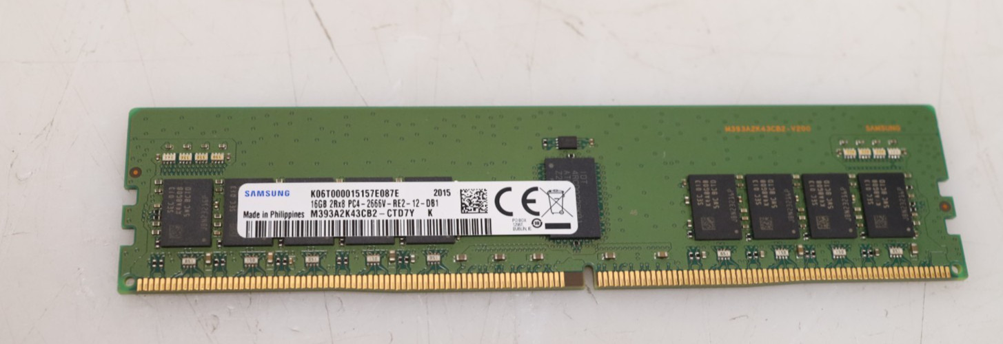 16GB Samsung M393A2K43CB2-CTD7Y PC4-2666V DDR4 RDIMM Server Memory