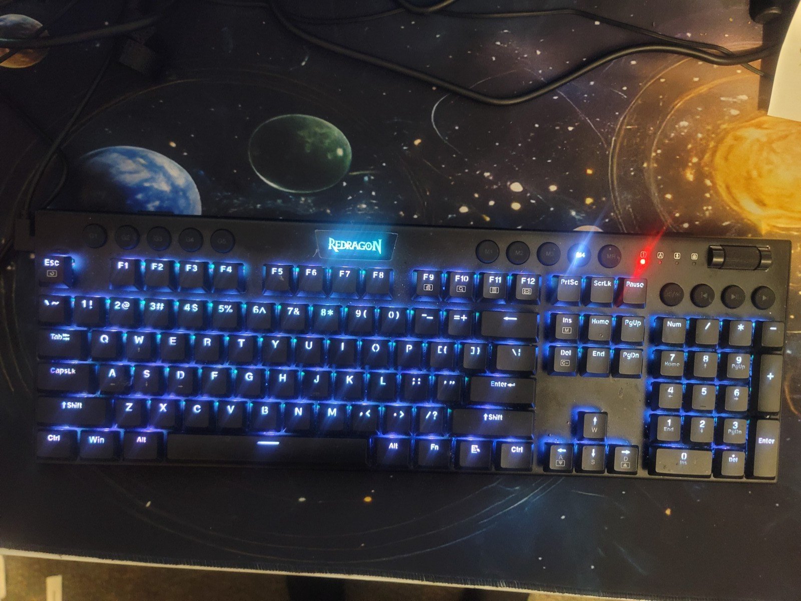 Redragon horus k619 low profile mechanical keyboard