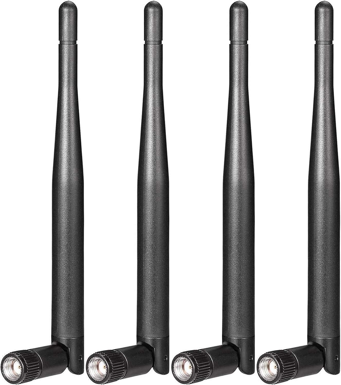 4x Dual Band WiFi Antenna 2.4GHz 5GHz 3dBi RP-SMA for Video Surveillance Monitor