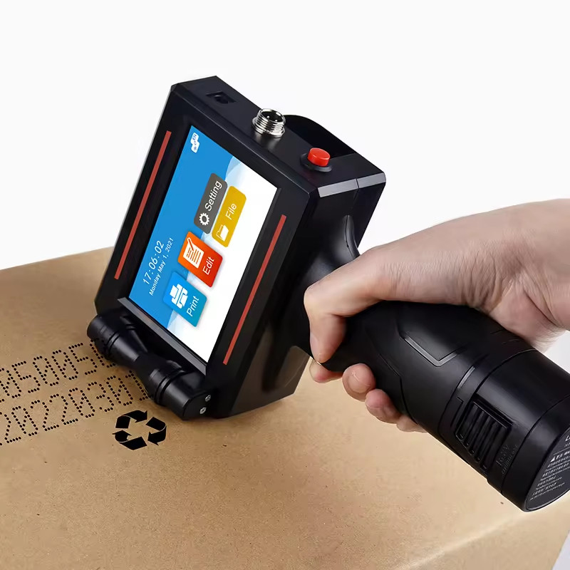12.7mm Mini Portable Tij Printer Date Logo Thermal Handheld Inkjet Printer