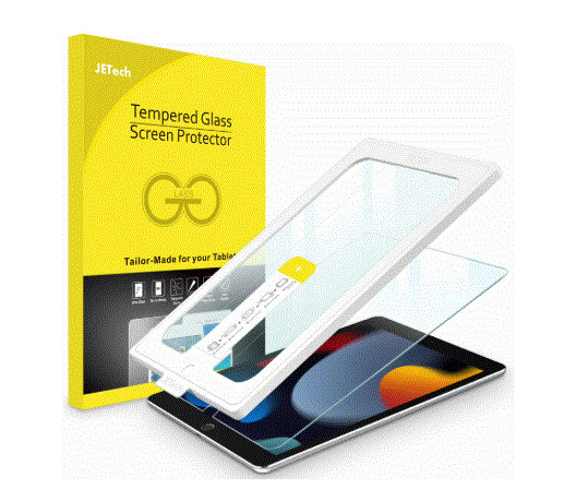 JE TECH ONE TOUCH SCREEN PROTECTOR FOR iPAD 10.2 INCH 7TH,8TH,9TH GENERATION