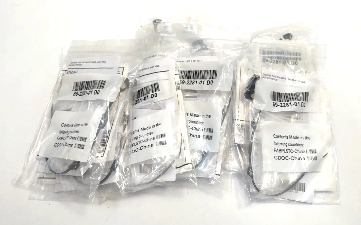 Lot of 7 Cisco PWR-CLP= Power Retainer Clip 69-2281-01 D0 For 3560-C / 2960-C