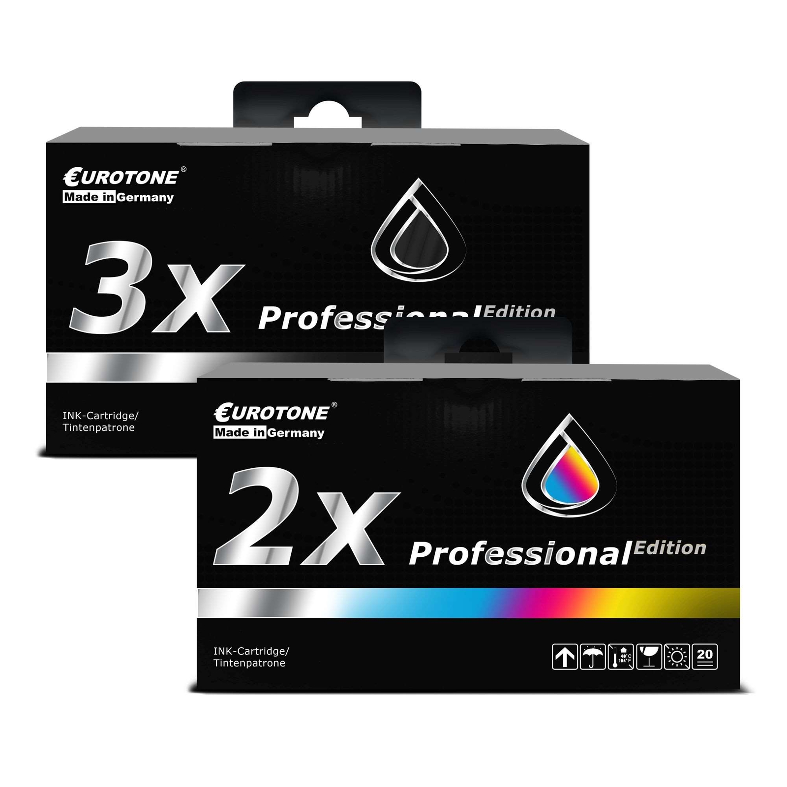 5x PRO Cartridge 3+2 XXL Replaces Samsung INK-C210/ELS INK-M215/ELS C210 M215