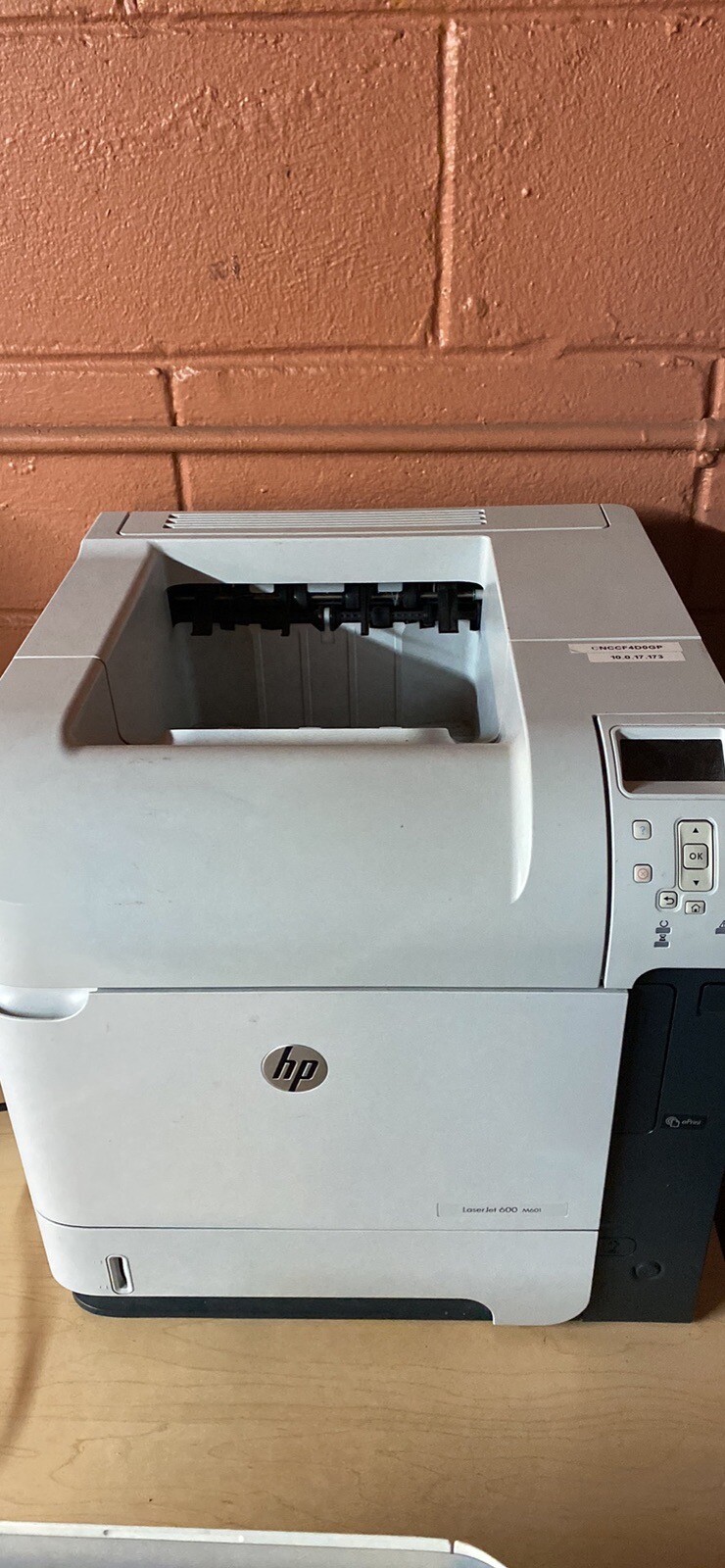 HP Laserjet Ent 600