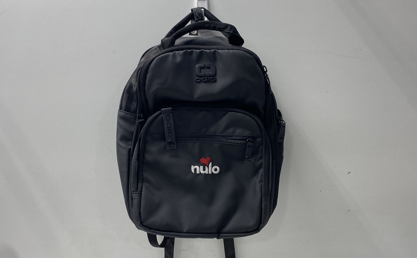 OGIO Black Nulo Logo Laptop Commuter Backpack Padded Straps
