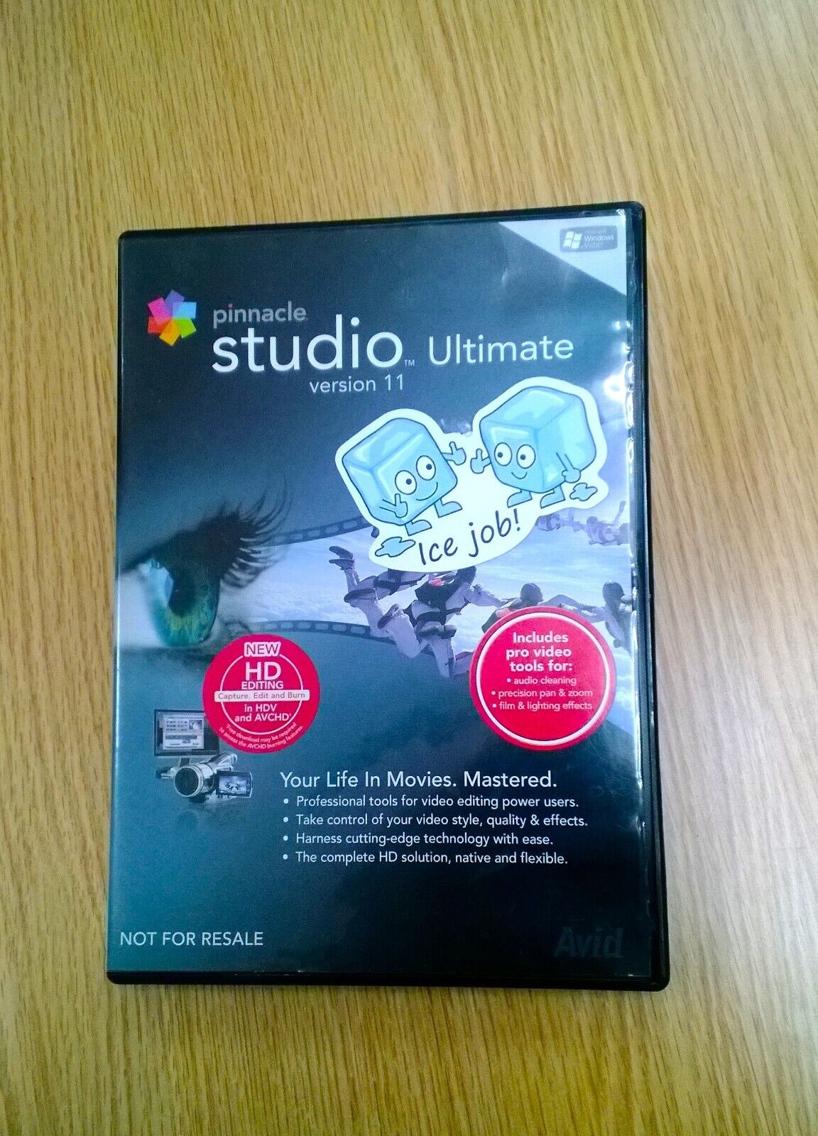 PINNACLE STUDIO ULTIMATE Version 11 product key WINDOWS XP VISTA BONUS DVD PLUS
