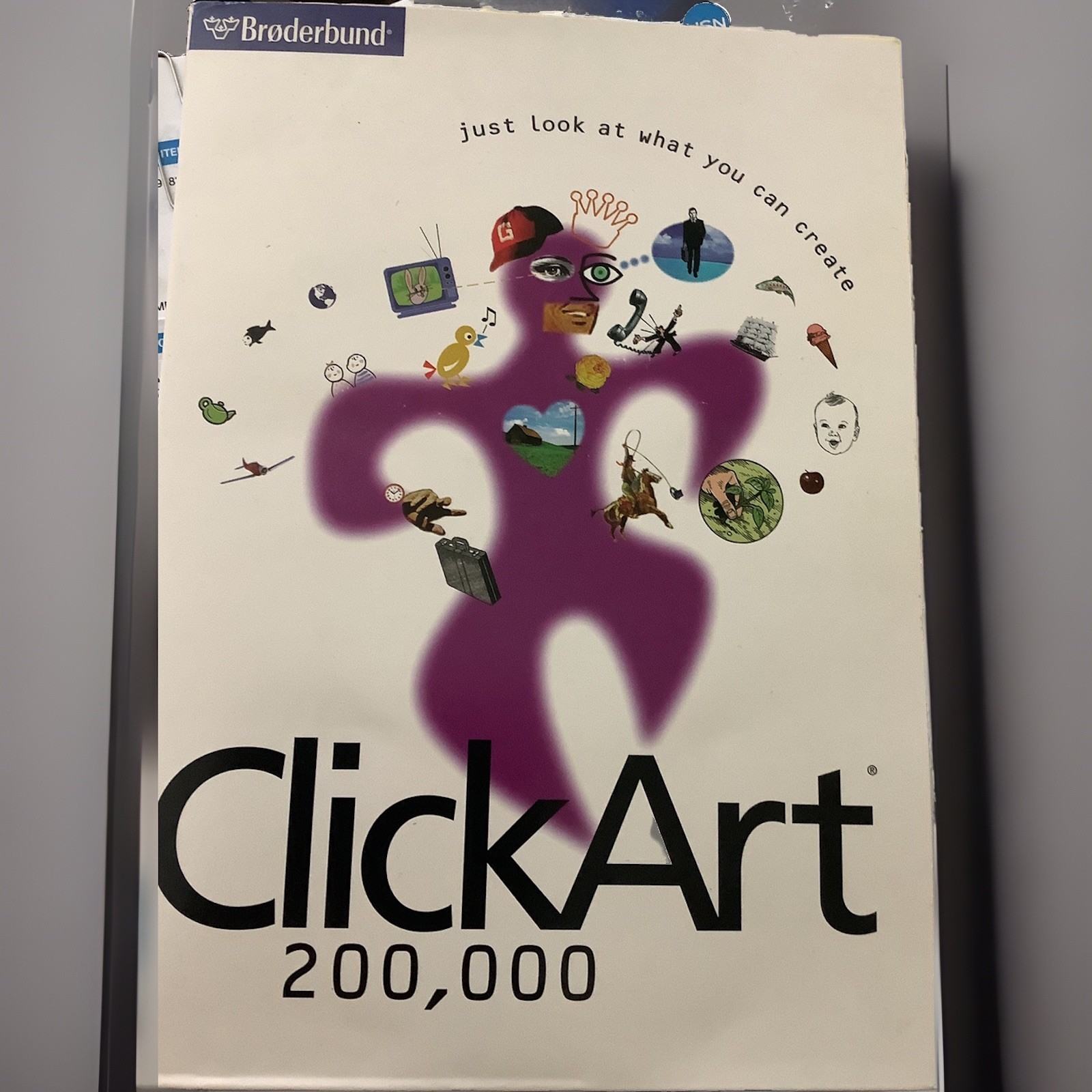 Broderbund Vintage ClickArt 200,000 Collection on 14 CDs