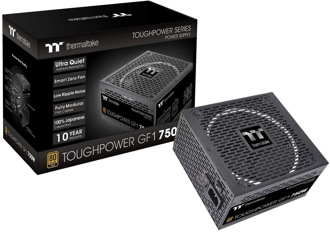 Thermaltake - PS-TPD-0750FNFAGU-1 - GF1 750W 80+ Gold ToughPower Power Supply