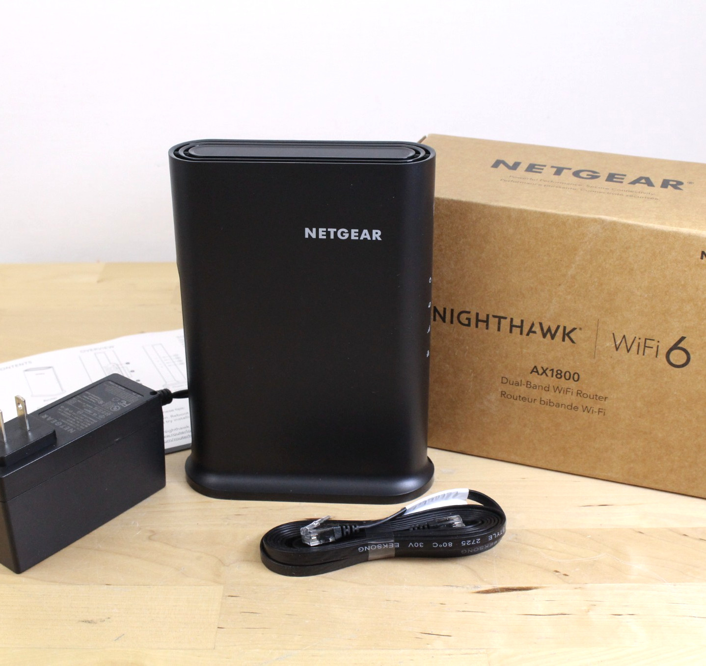 NETGEAR Nighthawk WiFi 6 Router R6700AXv3 Dual Band AX1800 - OPEN BOX