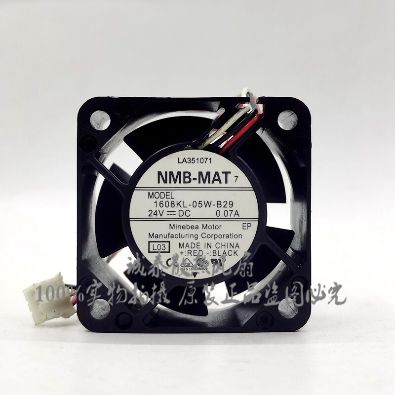 1PCS NMB-MAT 1608KL-05W-B29 24V 0.07A 4020 3-wire inverter fan