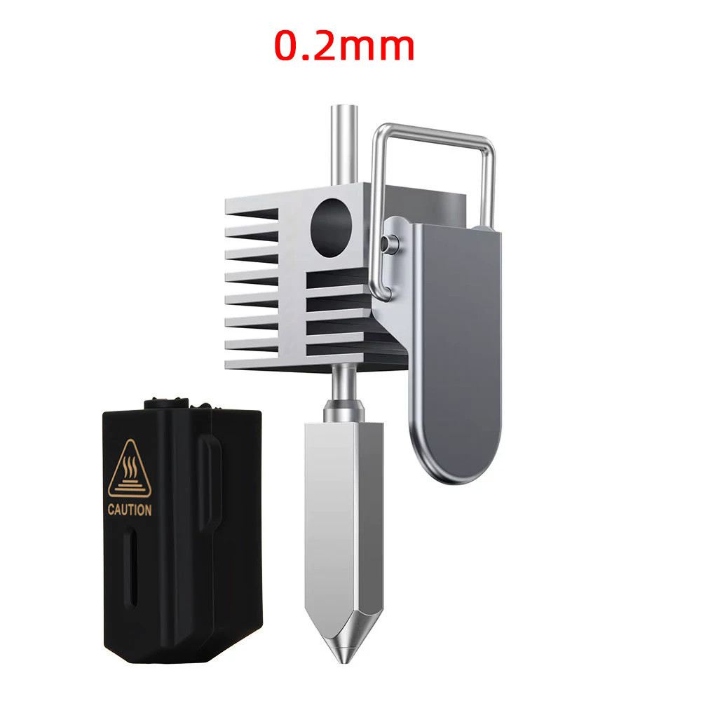 0.4/0.6/0.8mm Hardened Steel Nozzle Hotend Kit For Creality SPARKX i7 3D Printer