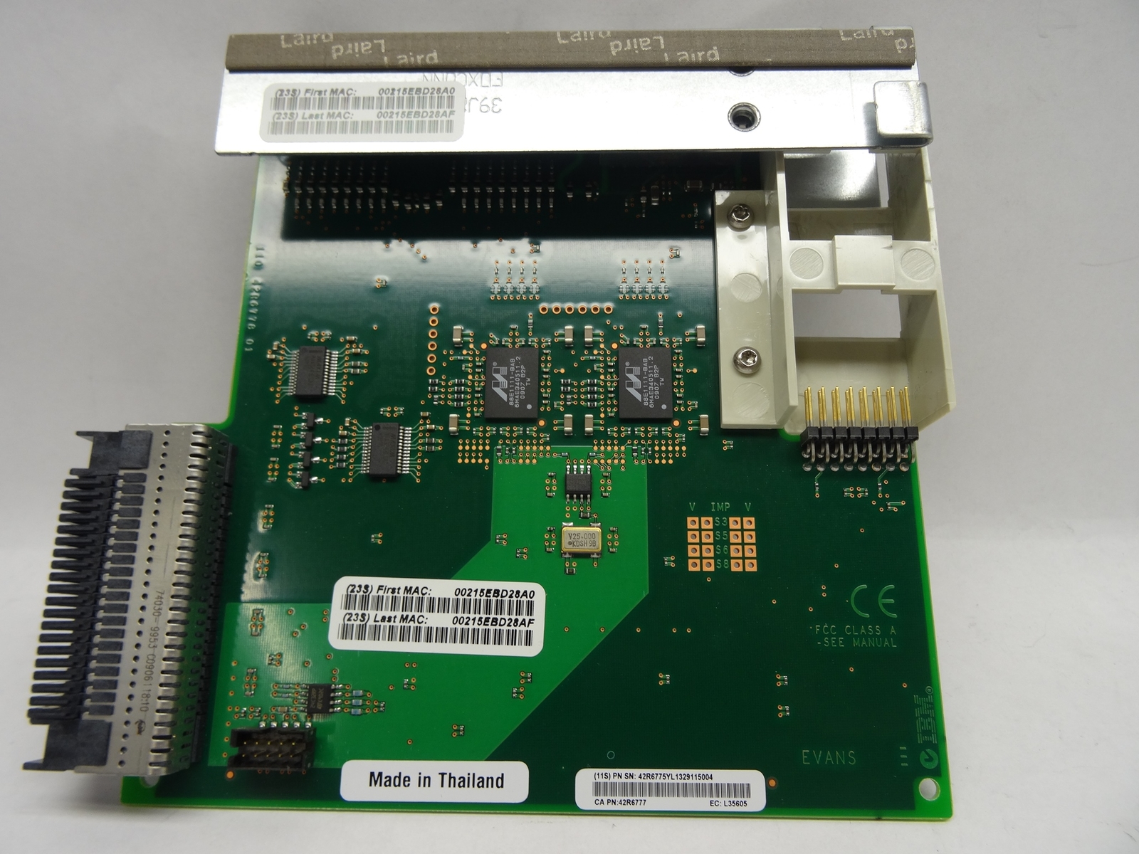 IBM 42R6775 42R6777 INTEGRATED 2-PORT 1GB VIRTUAL ETHERNET