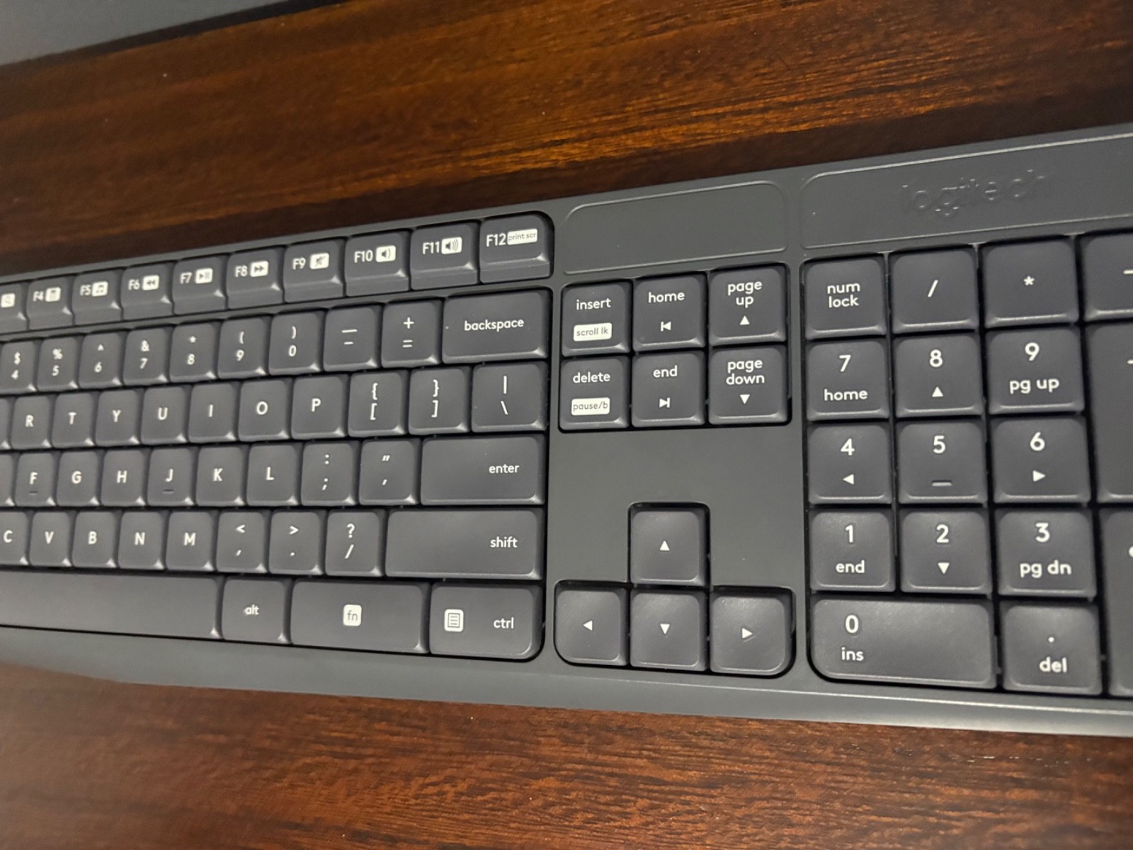 Logitech Wireless Keyboard K235 Grey - No USB Dongle - Great Condition