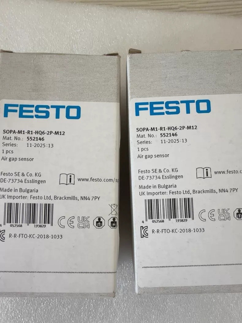 1 Pcs Brand New FESTO SOPA-M1-R1-HQ6-2P-M12 Air Gap Sensor Spot Goods DHL/Fedex