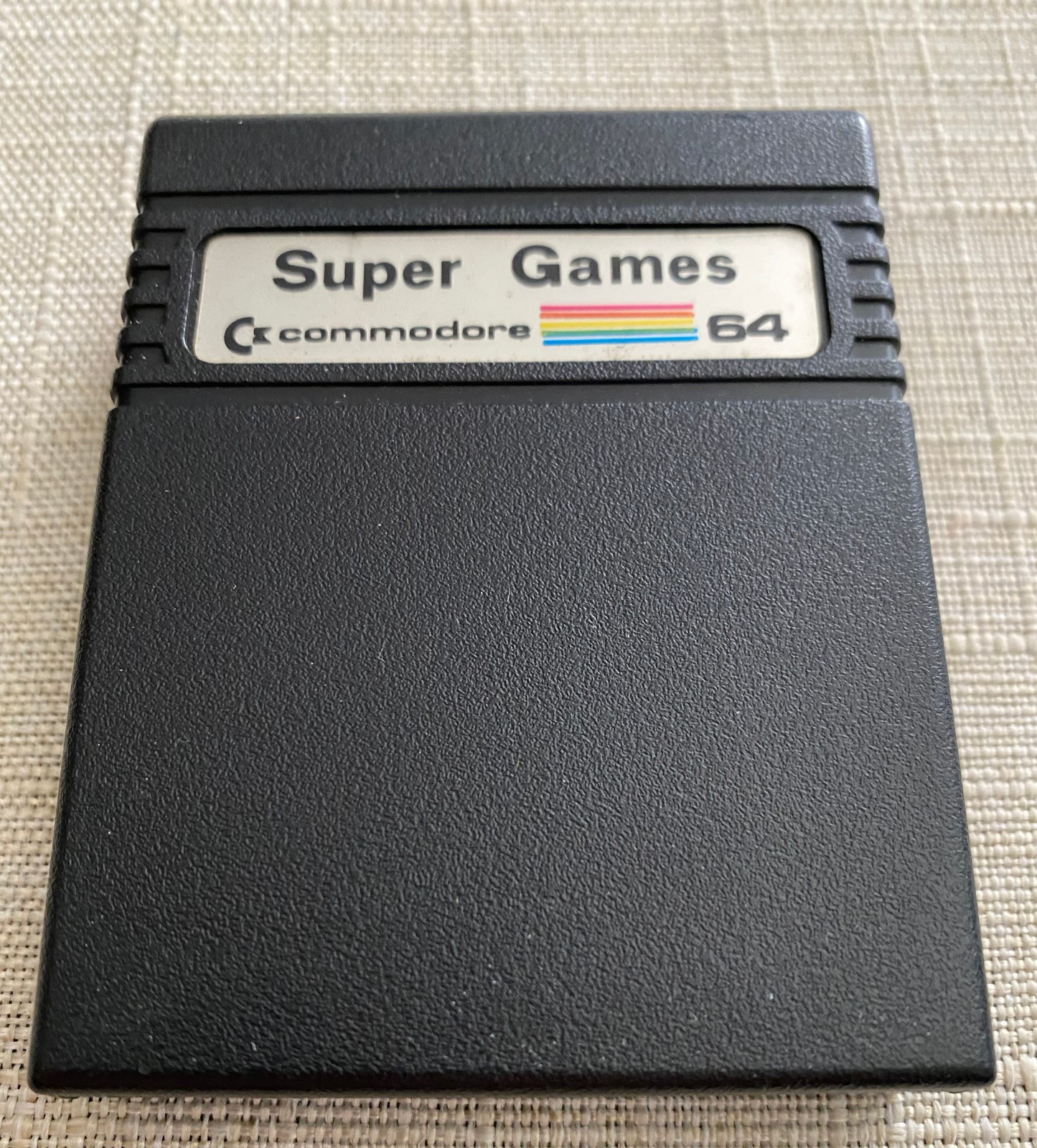 Super Games Commodore 64 / Cartridge, Used, Working, 3 Games