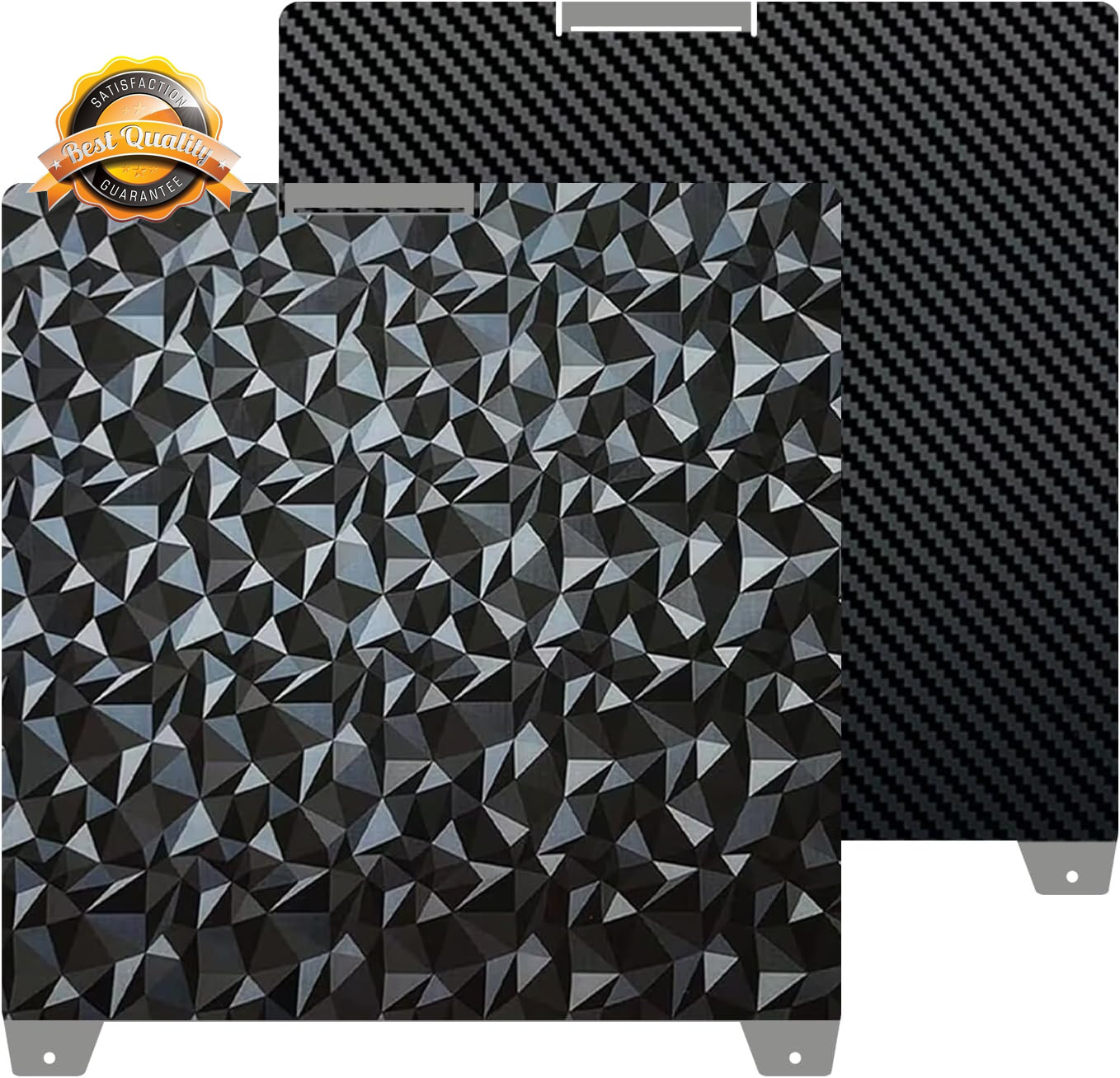 370X370Mm K2 plus Build Plate, Double-Sided PEO PET Build Plate Printing Bed Pla