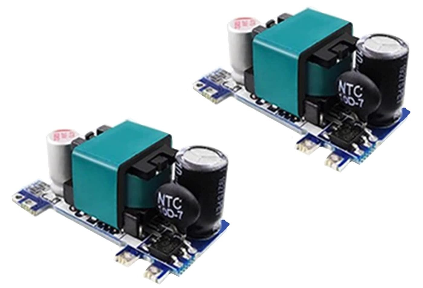 2pcs AC-DC 12V 1000mA 220V AC Step-Down Power Module with