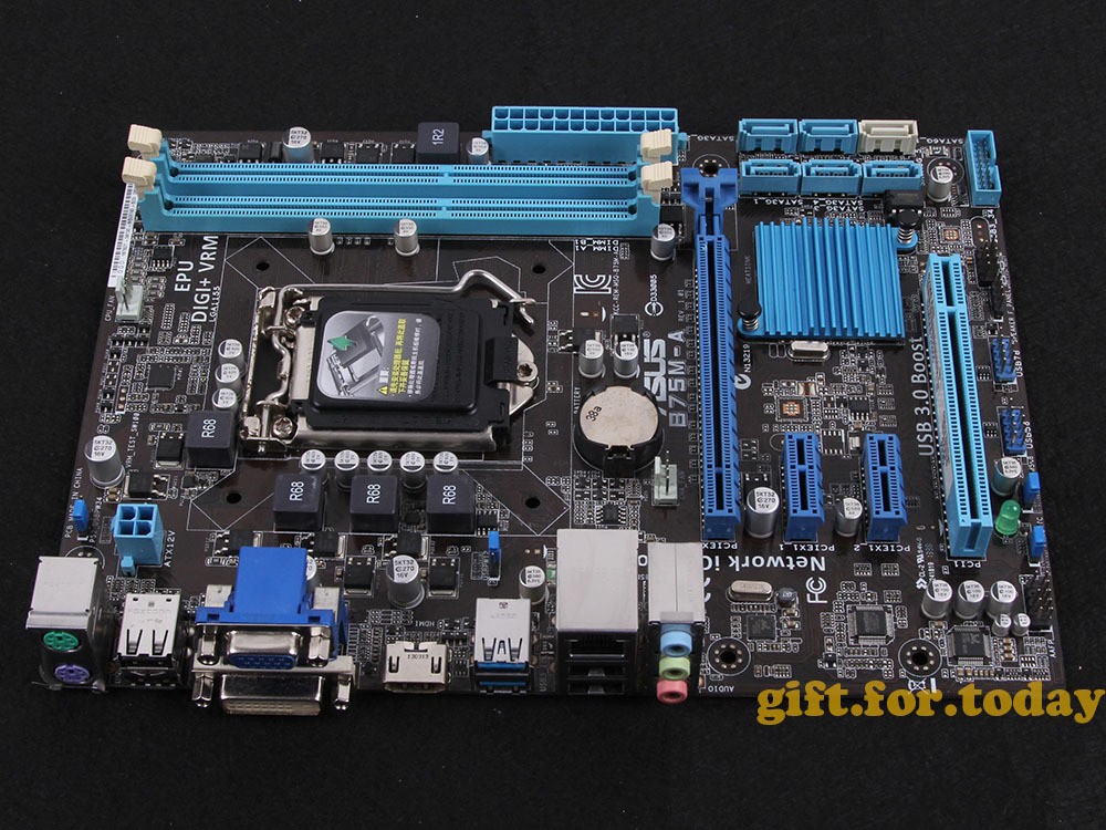 Original ASUS B75M-A Intel B75 Motherboard LGA 1155/Socket H2 DDR3