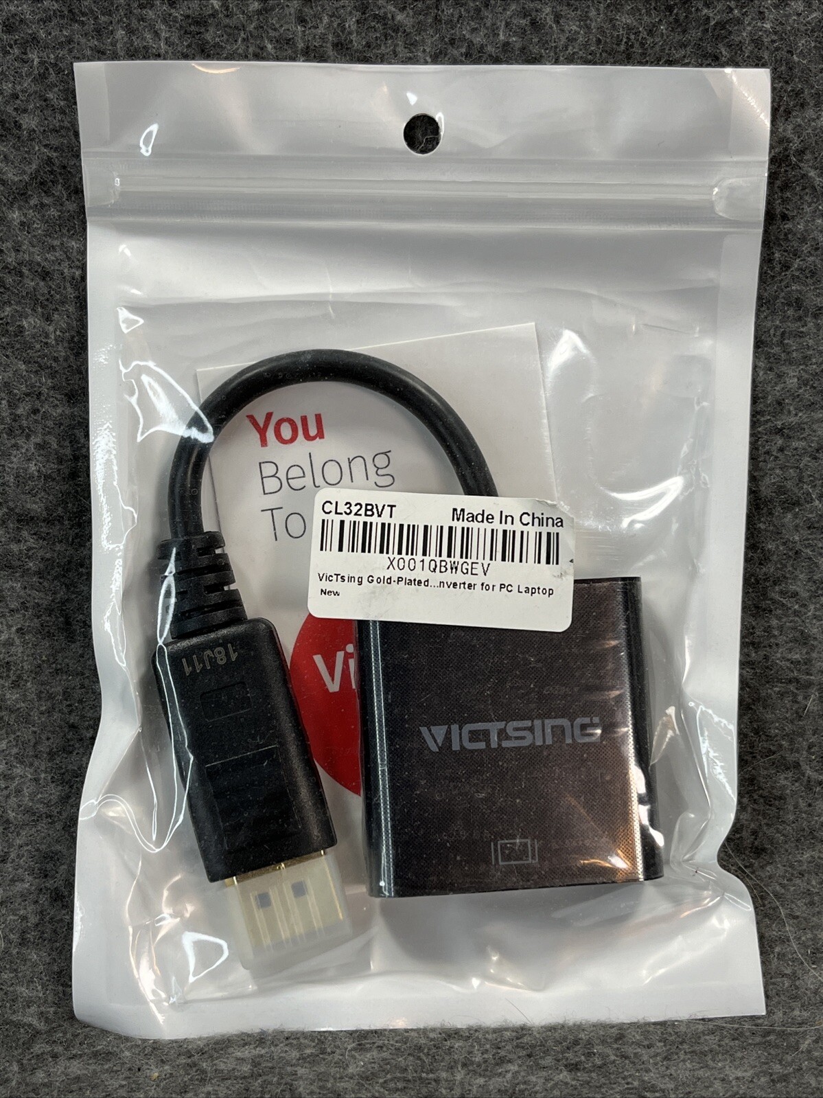 DP Displayport Male to VGA Female Adapter Converter Cable Connector