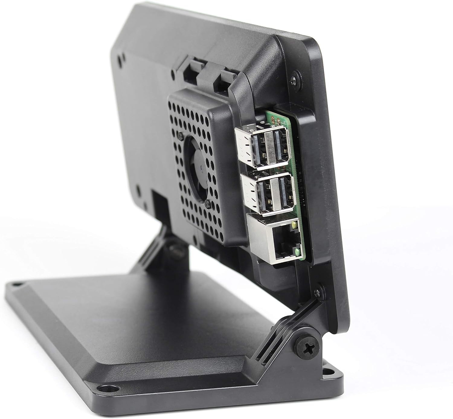 Elegant Raspberry Pi 7" Touchscreen Case with Cooling Fan - SmartiPi Touch 2