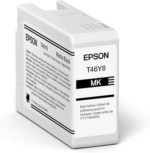 EPSON T46Y8 ULTRACHROME PRO 10 INK FOR SC-P900 - matte black (50 mL)