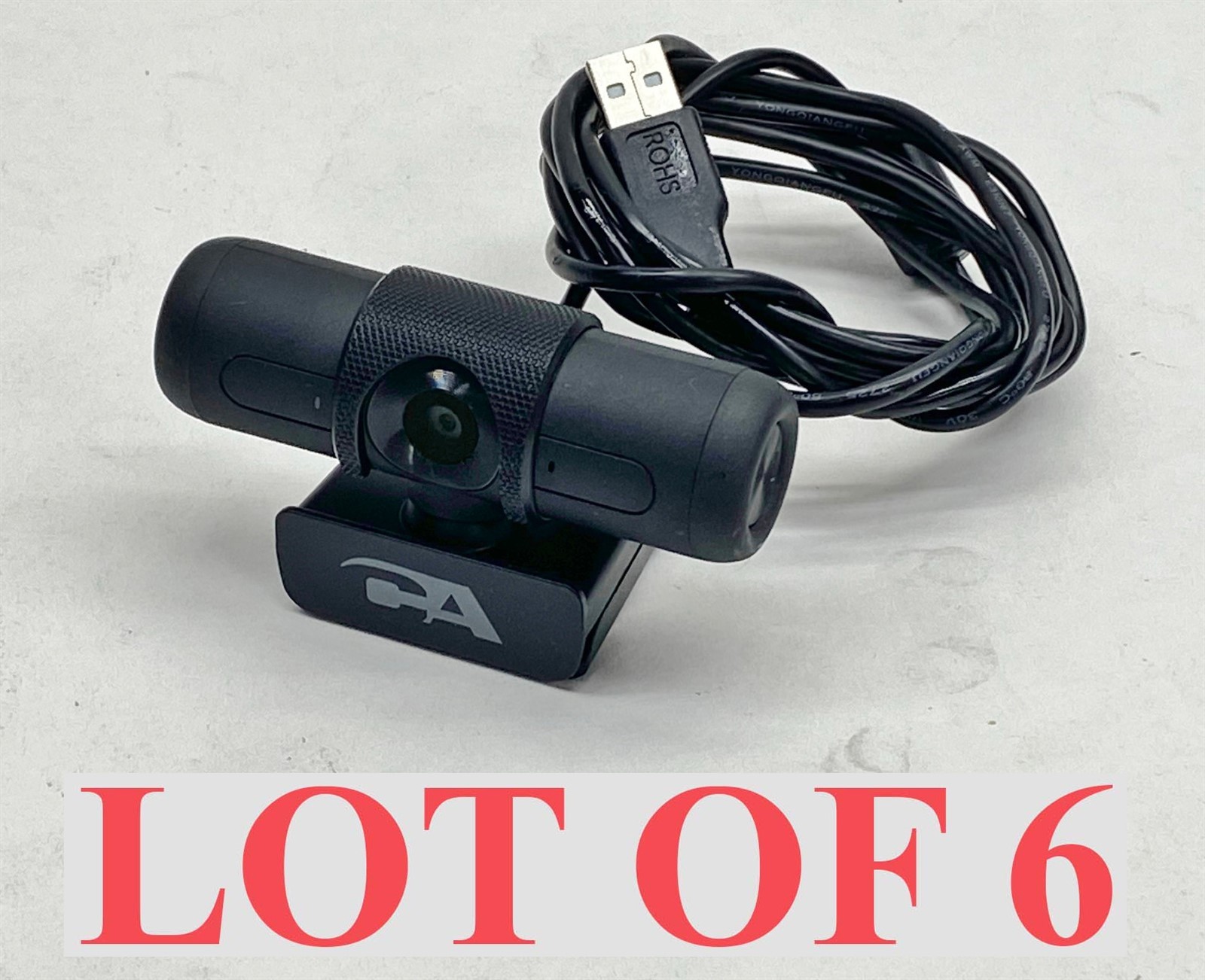 Cyber Acoustics 1080HD-AF WC-2000 Full HD 1080p USB Webcam 2MP 30FPS LOT 6