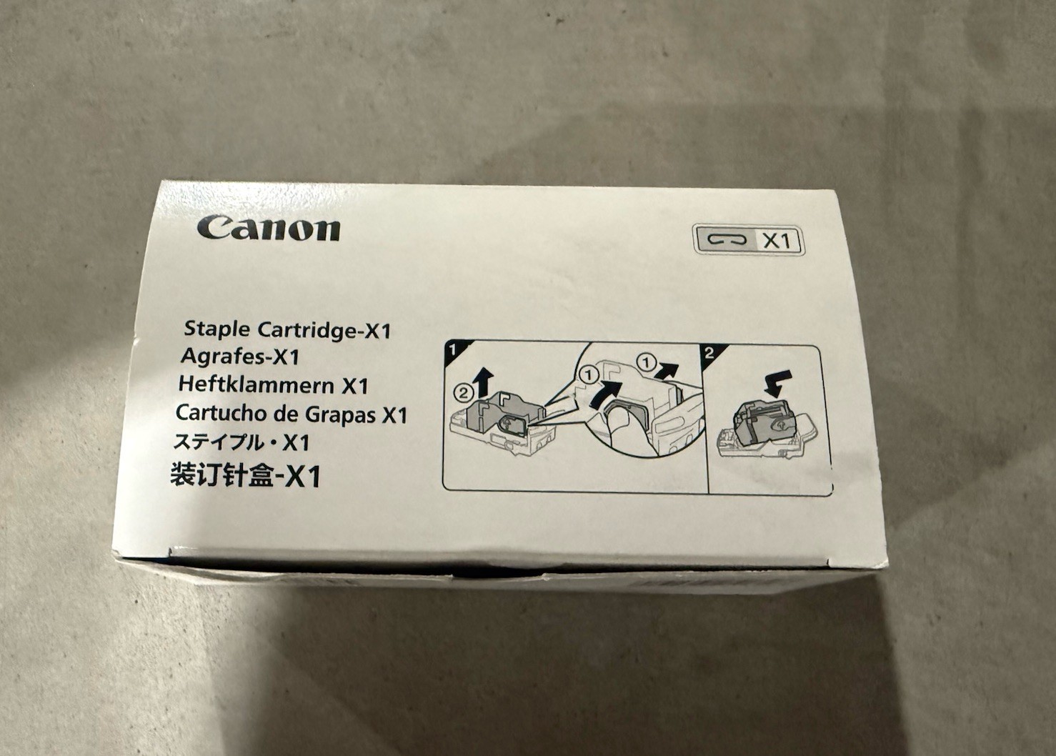 0146C001 NO.601C New Genuine Canon 3pk Staple Cartridge X1