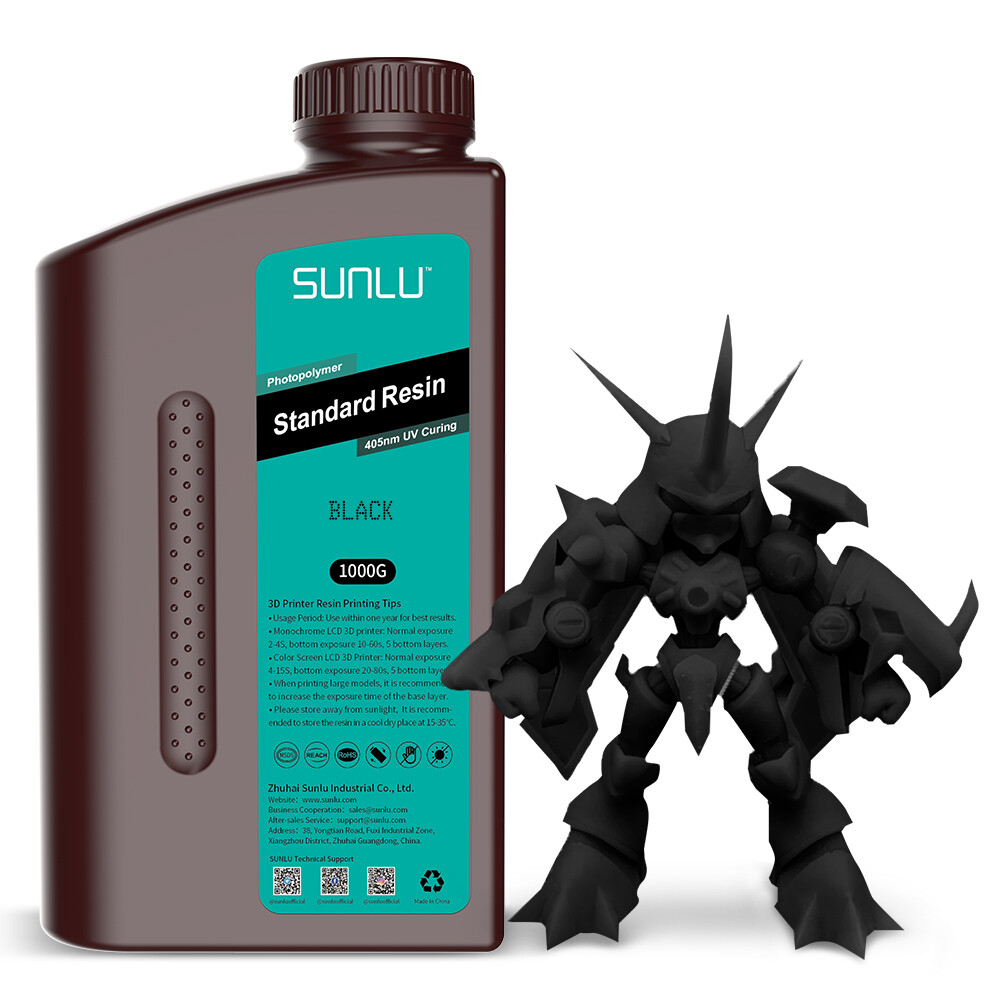 (BUY 3 GET 2 FREE,Add 5) SUNLU Resin 1KG/ABS-Like/High Toughness/Standard Resin