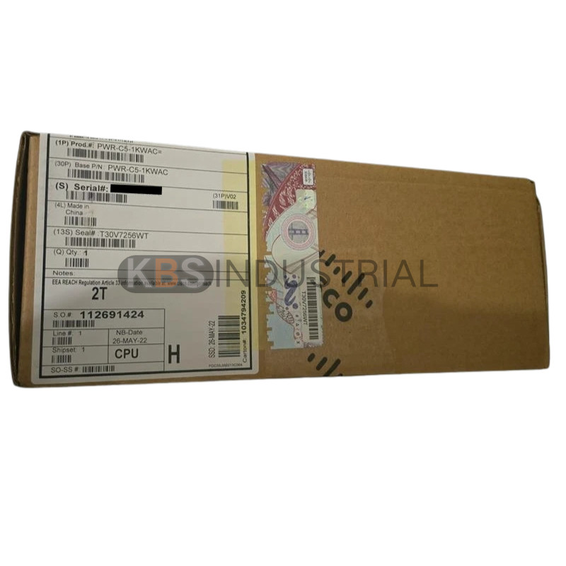 New Cisco PWR-C5-1KWAC Catalyst 1000W AC Config 5 Power Supply Fast Shipping