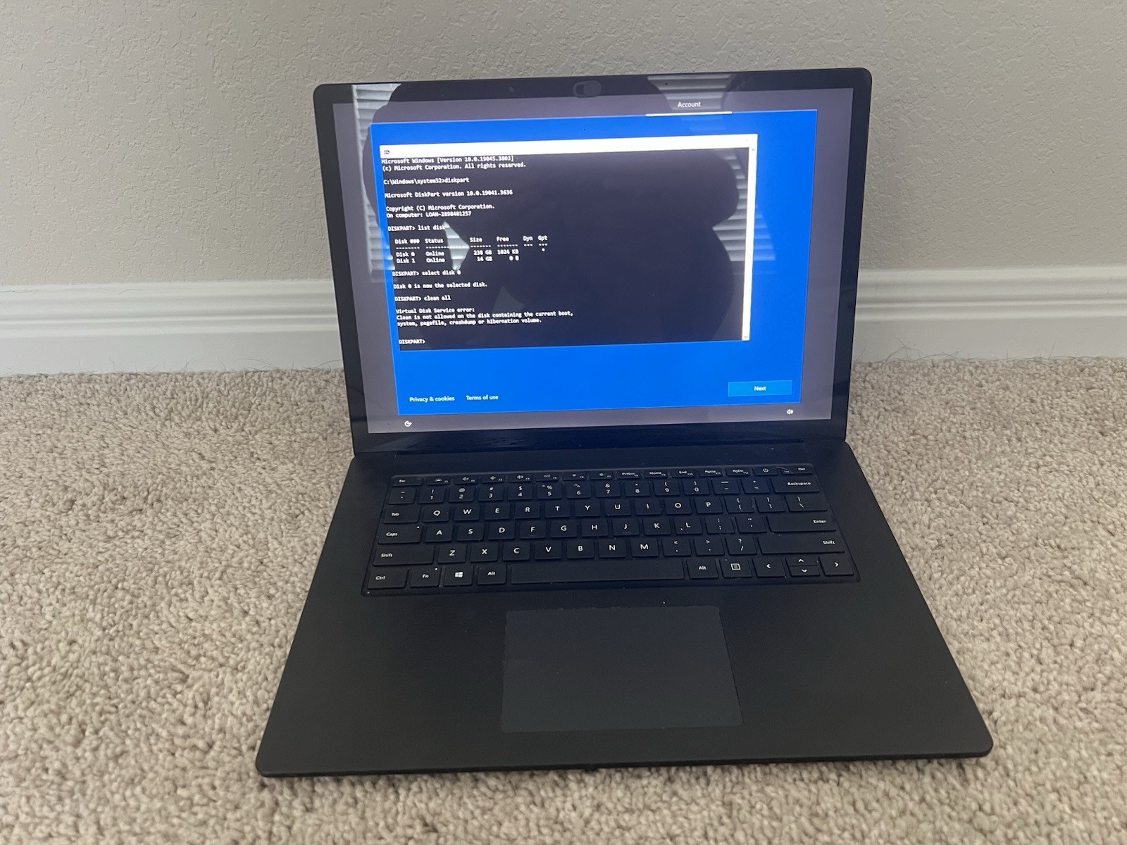 Dell Latitude 7490, i5, 16GB RAM, sold as-is, no guarantee, for parts or repair.